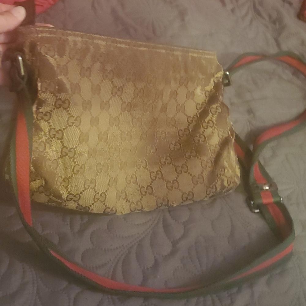 Vintage Gucci Small Mono GG Bag W/Adjustable Straps - Picture 11 of 17